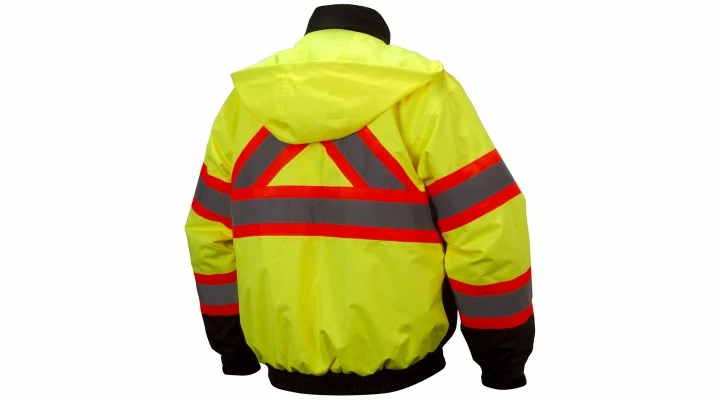 Pyramex Waterproof Hi Vis Jacket | Sizes M - 5XL Hi-Vis Work Wear 4 Pyramex Waterproof Hi Vis Jacket | Sizes M - 5XL Hi-Vis Work Wear