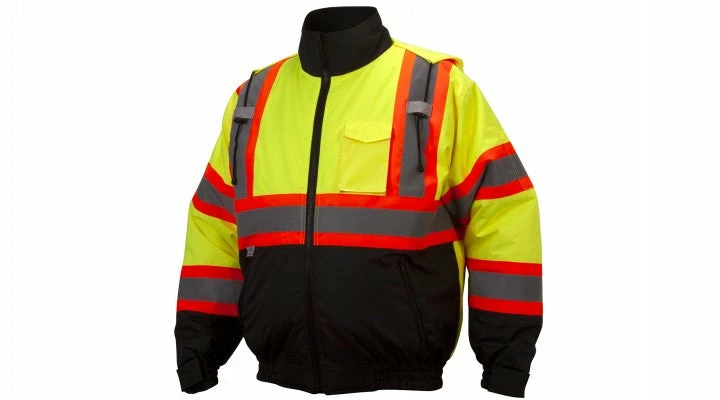 Pyramex Waterproof Hi Vis Jacket | Sizes M - 5XL Hi-Vis Work Wear 3 Pyramex Waterproof Hi Vis Jacket | Sizes M - 5XL Hi-Vis Work Wear