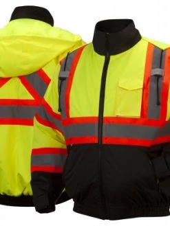 Pyramex Waterproof Hi Vis Jacket | Sizes M - 5XL Hi-Vis Work Wear 10 Pyramex Waterproof Hi Vis Jacket | Sizes M - 5XL Hi-Vis Work Wear