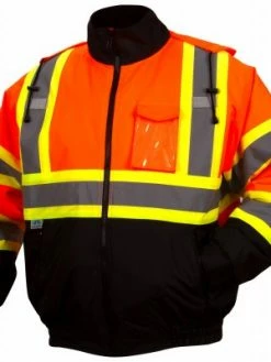 Pyramex Waterproof Hi Vis Jacket | Sizes M - 5XL Hi-Vis Work Wear 11 Pyramex Waterproof Hi Vis Jacket | Sizes M - 5XL Hi-Vis Work Wear