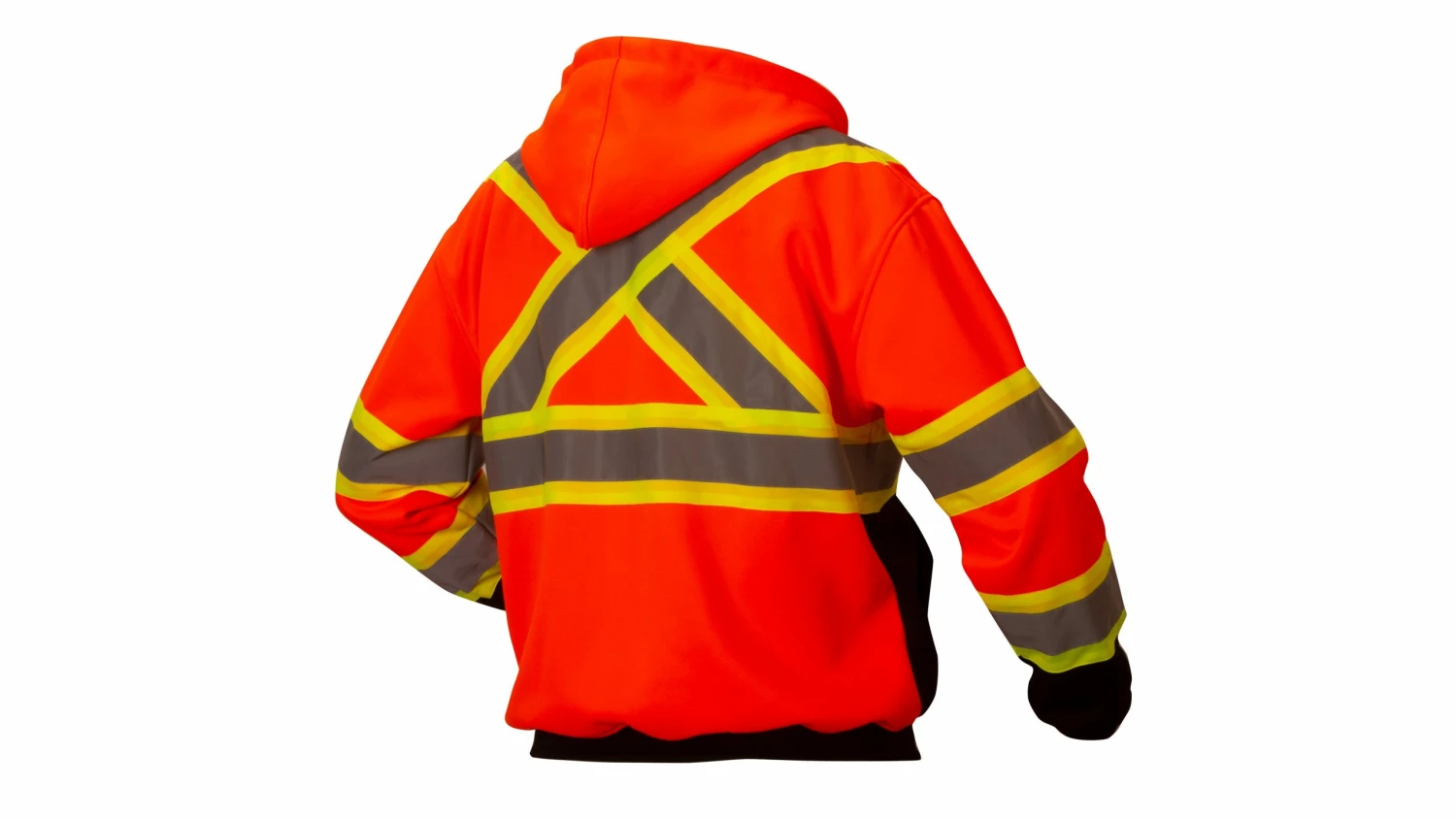 Hi-Vis Work Wear Pyramex Hi Vis Zip-Up Sweatshirt With Teflon™ Water Resistant Treatment | Sizes M - 5XL 7 Hi-Vis Work Wear Pyramex Hi Vis Zip-Up Sweatshirt With Teflon™ Water Resistant Treatment | Sizes M - 5XL