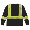 Rasco Birdseye Long Sleeve Hi-Vis Shirt | S-3XL 2 Rasco Birdseye Long Sleeve Hi-Vis Shirt | S-3XL