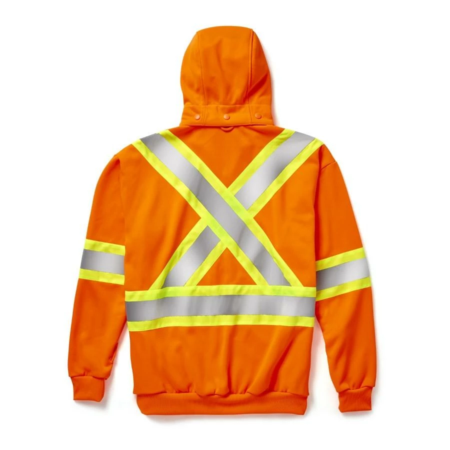 Rasco Poly-Fleece Hi-Vis Zip Front Hoodie | S-4XL 6 Rasco Poly-Fleece Hi-Vis Zip Front Hoodie | S-4XL