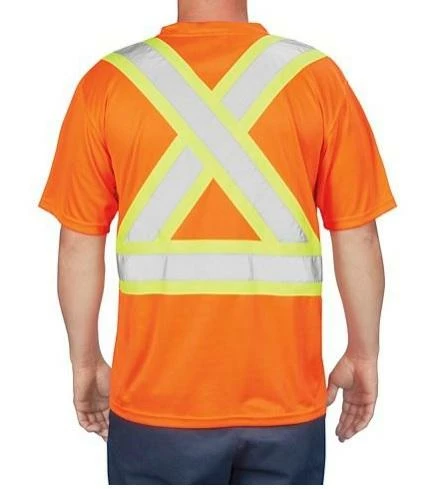 Hi-Vis Work Wear Rasco 100% Cotton Knit Short Sleeve Hi Vis T-Shirt | S-4XL 6 Hi-Vis Work Wear Rasco 100% Cotton Knit Short Sleeve Hi Vis T-Shirt | S-4XL