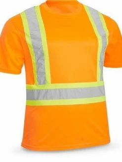 Hi-Vis Work Wear Rasco 100% Cotton Knit Short Sleeve Hi Vis T-Shirt | S-4XL 8 Hi-Vis Work Wear Rasco 100% Cotton Knit Short Sleeve Hi Vis T-Shirt | S-4XL
