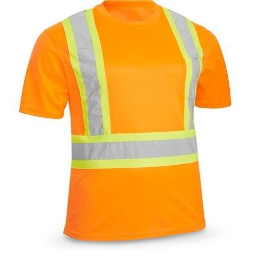 Hi-Vis Work Wear Rasco 100% Cotton Knit Short Sleeve Hi Vis T-Shirt | S-4XL 5 Hi-Vis Work Wear Rasco 100% Cotton Knit Short Sleeve Hi Vis T-Shirt | S-4XL