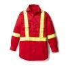 Rasco Uniform Shirt With Reflective Trim | S - 5XL Flame Resistant Work Wear