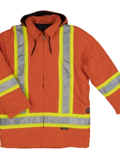Tough Duck S157 Cotton Duck Winter Safety Parka | XS-5XL