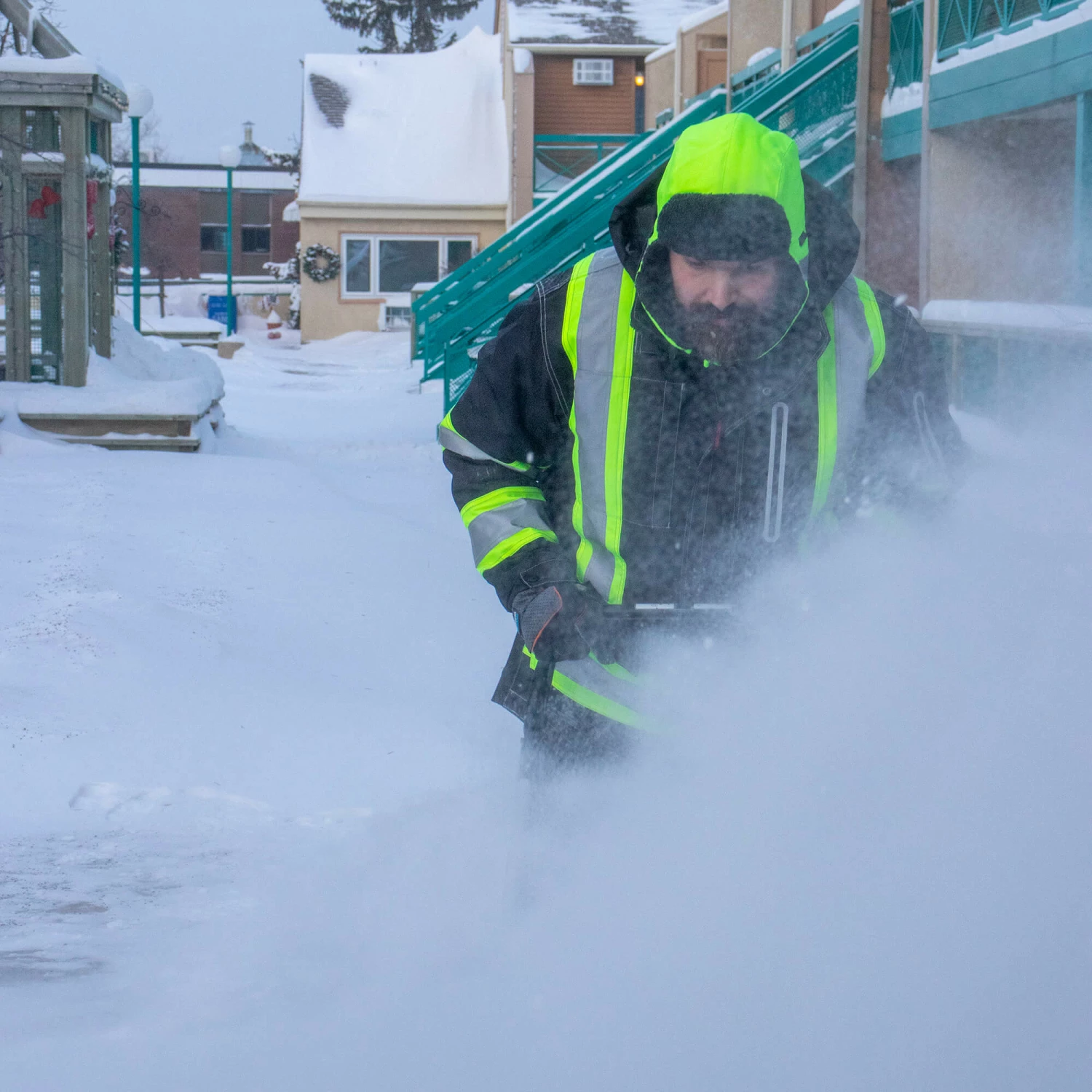 Hi-Vis Work Wear Tough Duck S187 Waterproof/Breathable Ripstop 4-In-1 Safety Jacket | XS-5XL 5 Hi-Vis Work Wear Tough Duck S187 Waterproof/Breathable Ripstop 4-In-1 Safety Jacket | XS-5XL