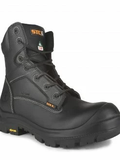 STC Morgan 8" Waterproof Leather Safety Boot With Vibram® GEN6 Sole | Sizes 5 - 14