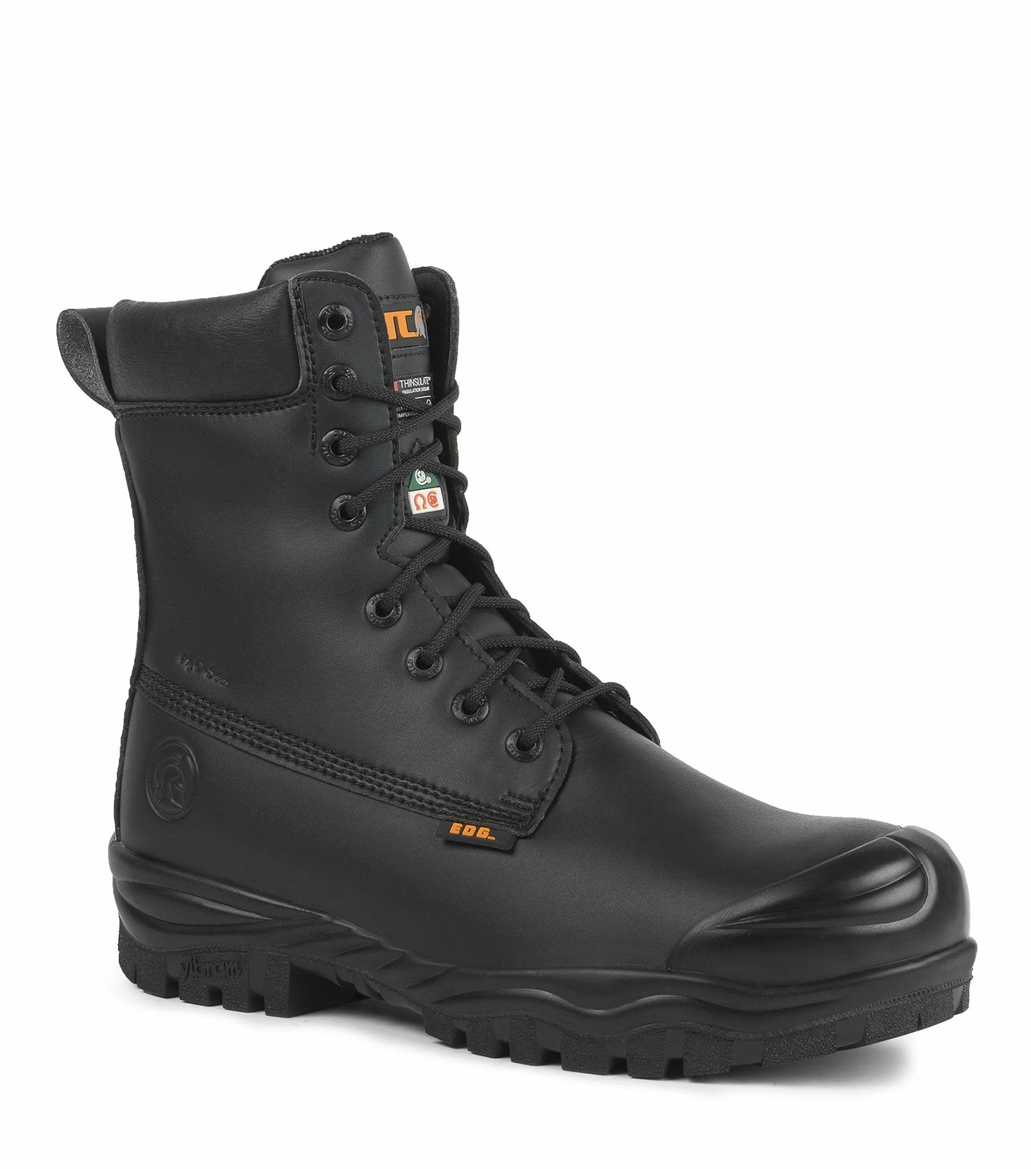 8 Inch Safety Boots STC Maska 8" Waterproof Chemtech Microfiber Vegan Safety Boot With Vibram® Fire & Ice Sole | Black | Sizes 6 - 14 3 8 Inch Safety Boots STC Maska 8" Waterproof Chemtech Microfiber Vegan Safety Boot With Vibram® Fire & Ice Sole | Black | Sizes 6 - 14