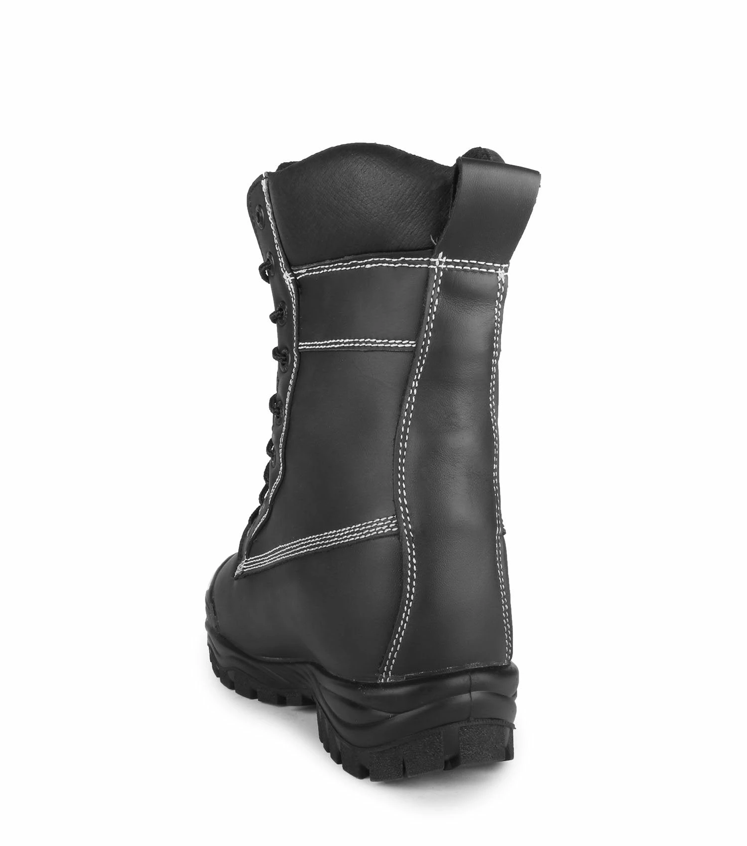 8 Inch Safety Boots STC Kimberlite 9" Internal Metguard Leather Safety Boot With Vibram® Fire & Ice Sole | Black | Sizes 6 - 14 6 8 Inch Safety Boots STC Kimberlite 9" Internal Metguard Leather Safety Boot With Vibram® Fire & Ice Sole | Black | Sizes 6 - 14