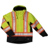 Tough Duck S245 Fleece Lined 300D Waterproof/Breathable Ripstop Safety Jacket | XS-5XL Hi-Vis Work Wear 1 Tough Duck S245 Fleece Lined 300D Waterproof/Breathable Ripstop Safety Jacket | XS-5XL Hi-Vis Work Wear