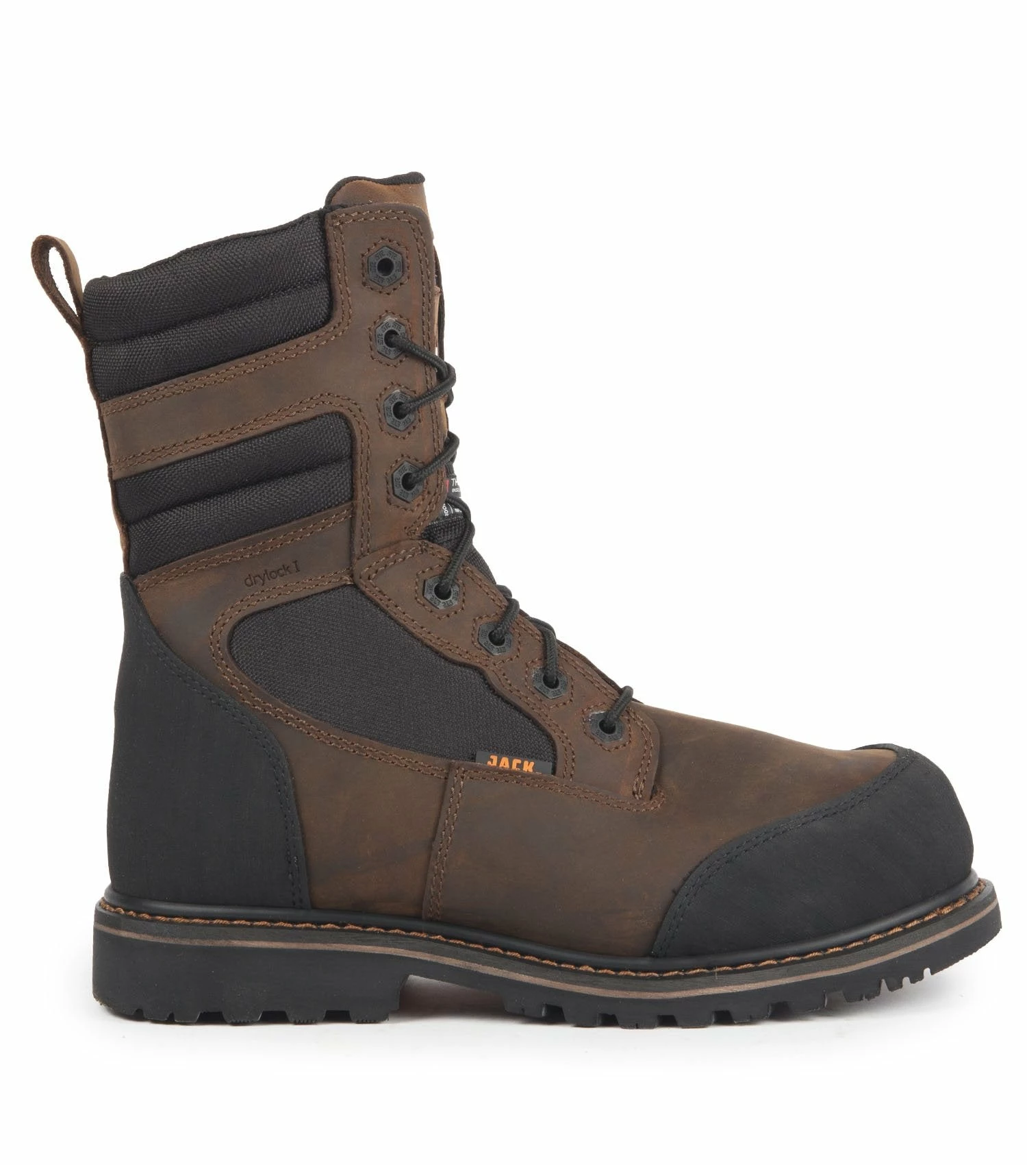 8 Inch Safety Boots STC Whiskey Jack 8" Safety Work Boots | Brown | Size 7 To Size 15 4 8 Inch Safety Boots STC Whiskey Jack 8" Safety Work Boots | Brown | Size 7 To Size 15