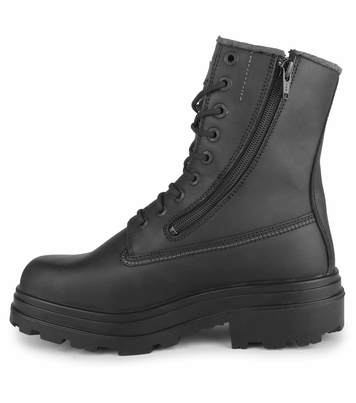 STC Blitz-Ice 8" Side-Zip Winter Safety Boot With Vibram® V4K-ICE Sole | Black | Sizes 7 - 14 5 STC Blitz-Ice 8" Side-Zip Winter Safety Boot With Vibram® V4K-ICE Sole | Black | Sizes 7 - 14