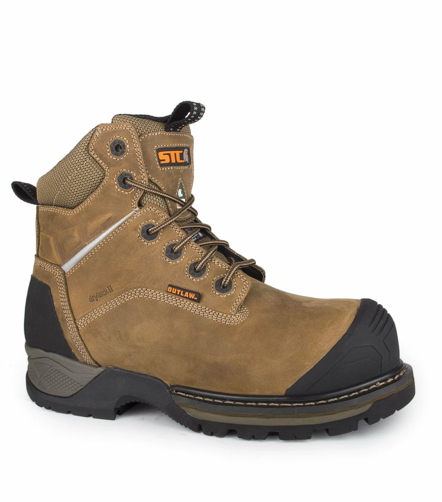 STC Outlaw 6" Metal Free Work Boot | Brown | Sizes 7 - 14 3 STC Outlaw 6" Metal Free Work Boot | Brown | Sizes 7 - 14