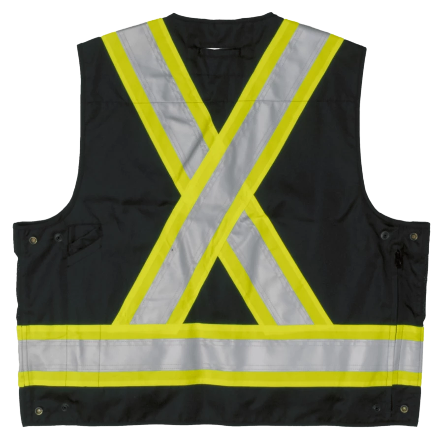 Tough Duck S313 High Visibility Surveyor Safety Vest | XS-5XL 10 Tough Duck S313 High Visibility Surveyor Safety Vest | XS-5XL