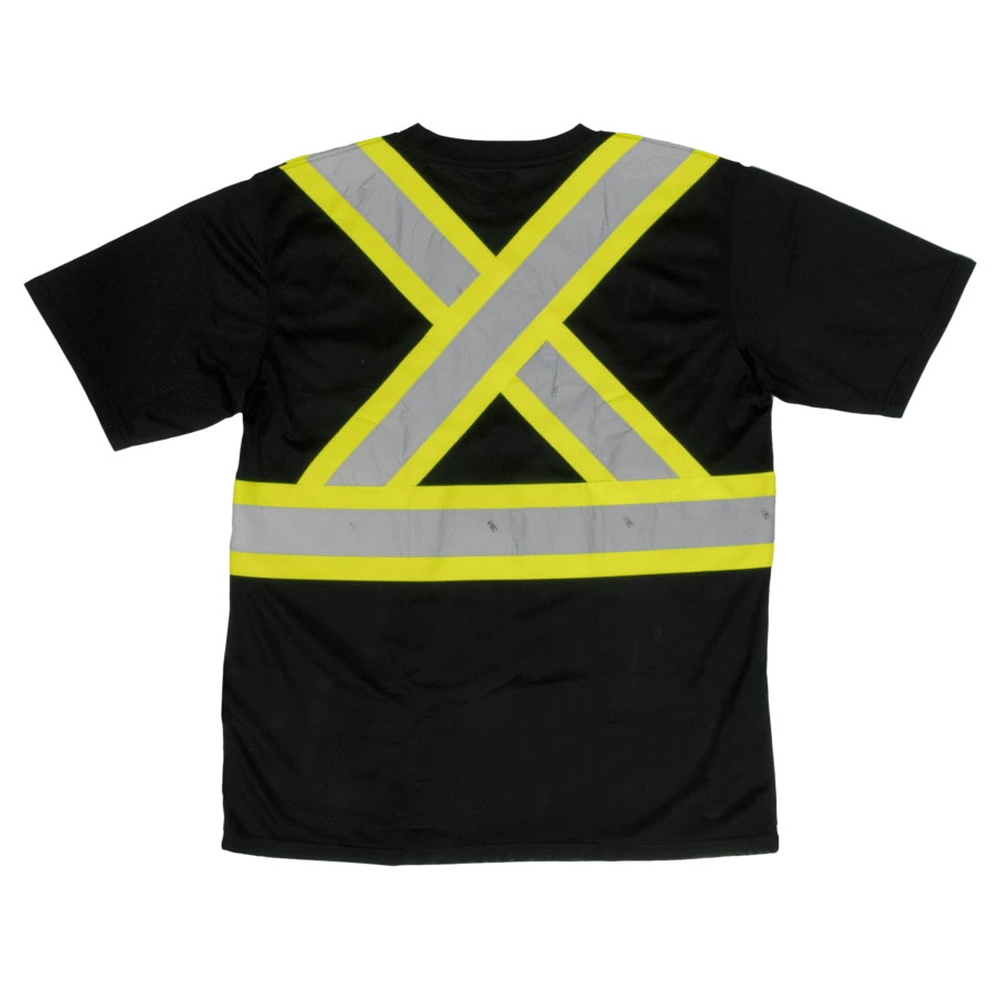 Tough Duck S392 Premium Polyester Micro Mesh Safety T-Shirt With Pocket | XS-7XL Hi-Vis Work Wear 12 Tough Duck S392 Premium Polyester Micro Mesh Safety T-Shirt With Pocket | XS-7XL Hi-Vis Work Wear