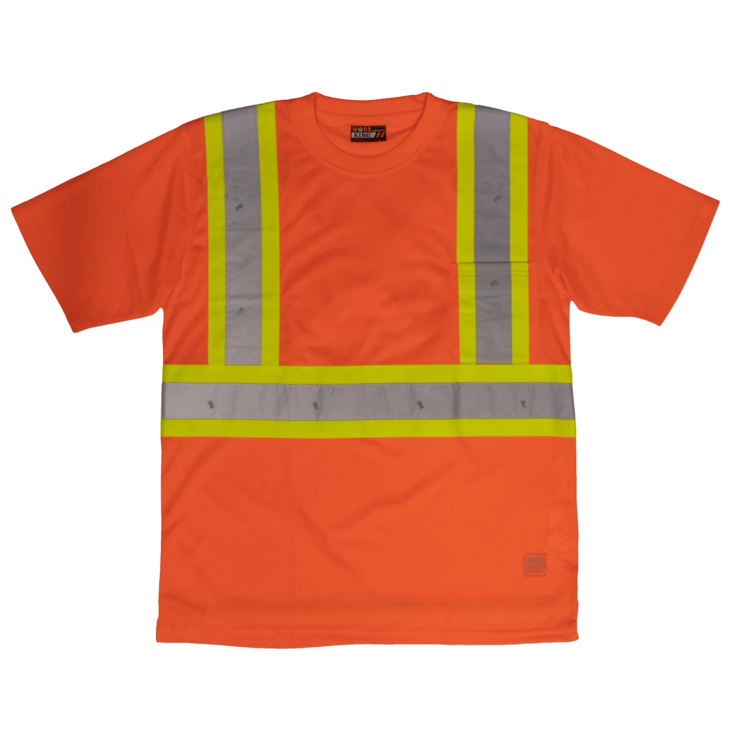 Tough Duck S392 Premium Polyester Micro Mesh Safety T-Shirt With Pocket | XS-7XL Hi-Vis Work Wear 3 Tough Duck S392 Premium Polyester Micro Mesh Safety T-Shirt With Pocket | XS-7XL Hi-Vis Work Wear