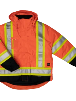 Tough Duck S426 Insulated 300D 5-In-1 Safety Jacket | XS-5XL 23 Tough Duck S426 Insulated 300D 5-In-1 Safety Jacket | XS-5XL