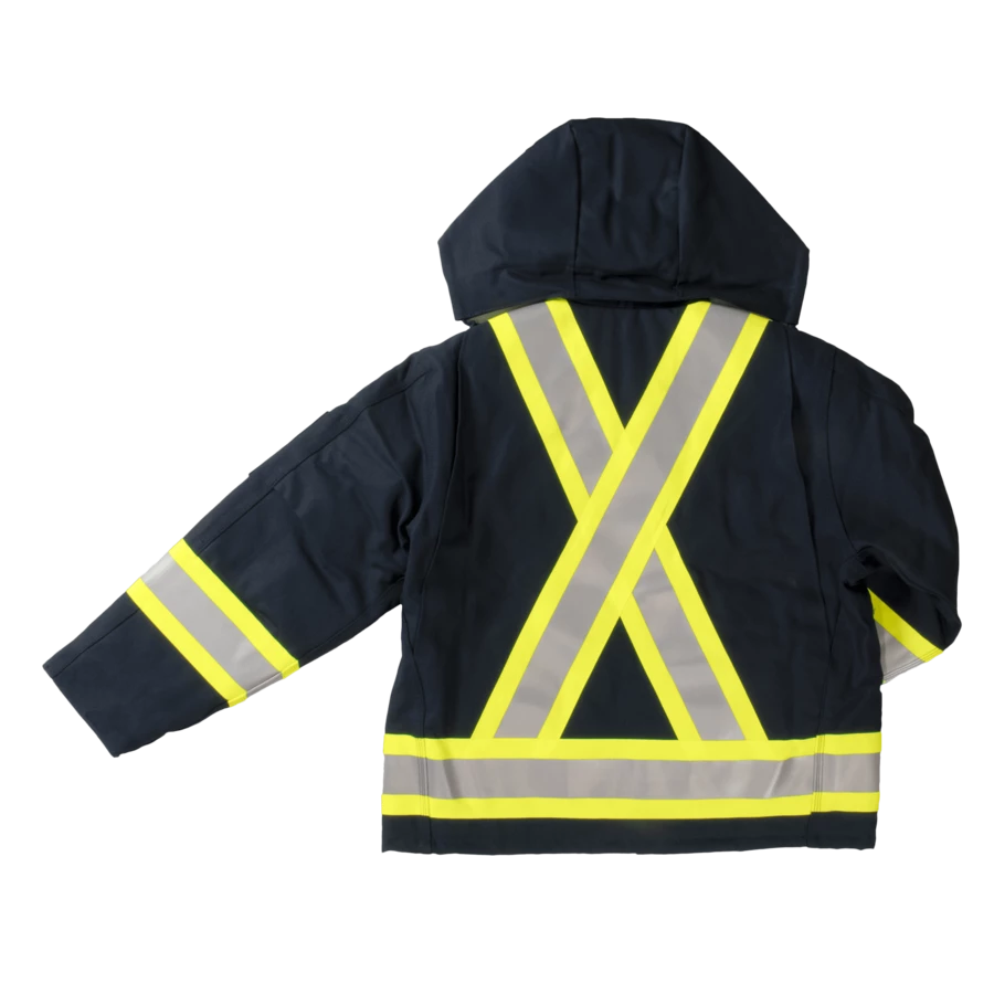 Tough Duck S457 Cotton Duck Winter Safety Jacket | Limited Size Selection 8 Tough Duck S457 Cotton Duck Winter Safety Jacket | Limited Size Selection