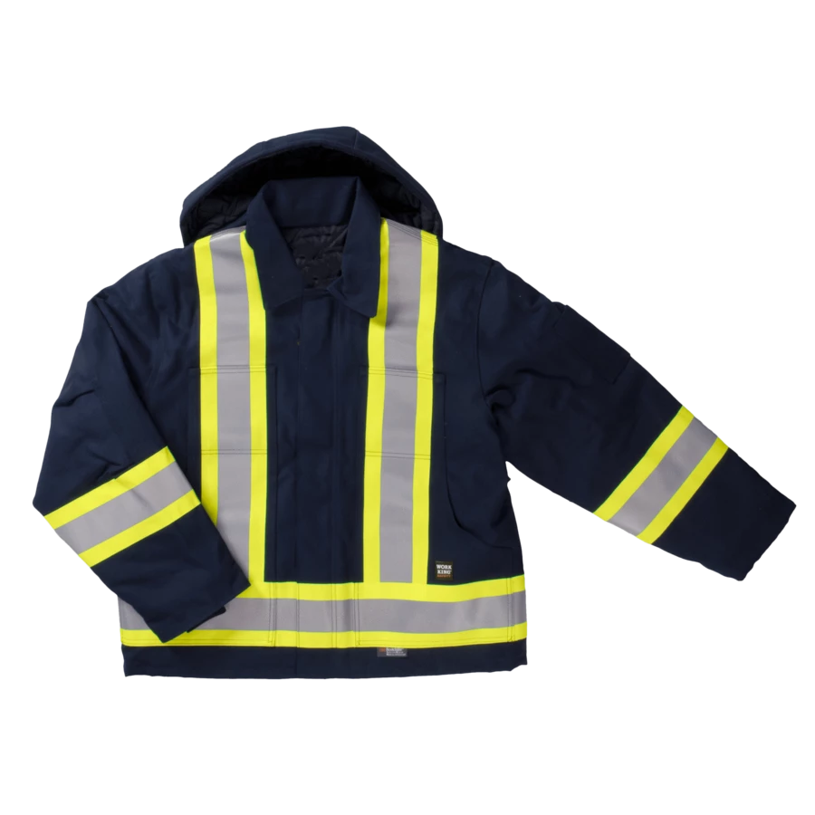 Tough Duck S457 Cotton Duck Winter Safety Jacket | Limited Size Selection 7 Tough Duck S457 Cotton Duck Winter Safety Jacket | Limited Size Selection