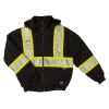 Tough Duck S474 Insulated Safety Hoodie | Black | XS-5XL Hi-Vis Work Wear