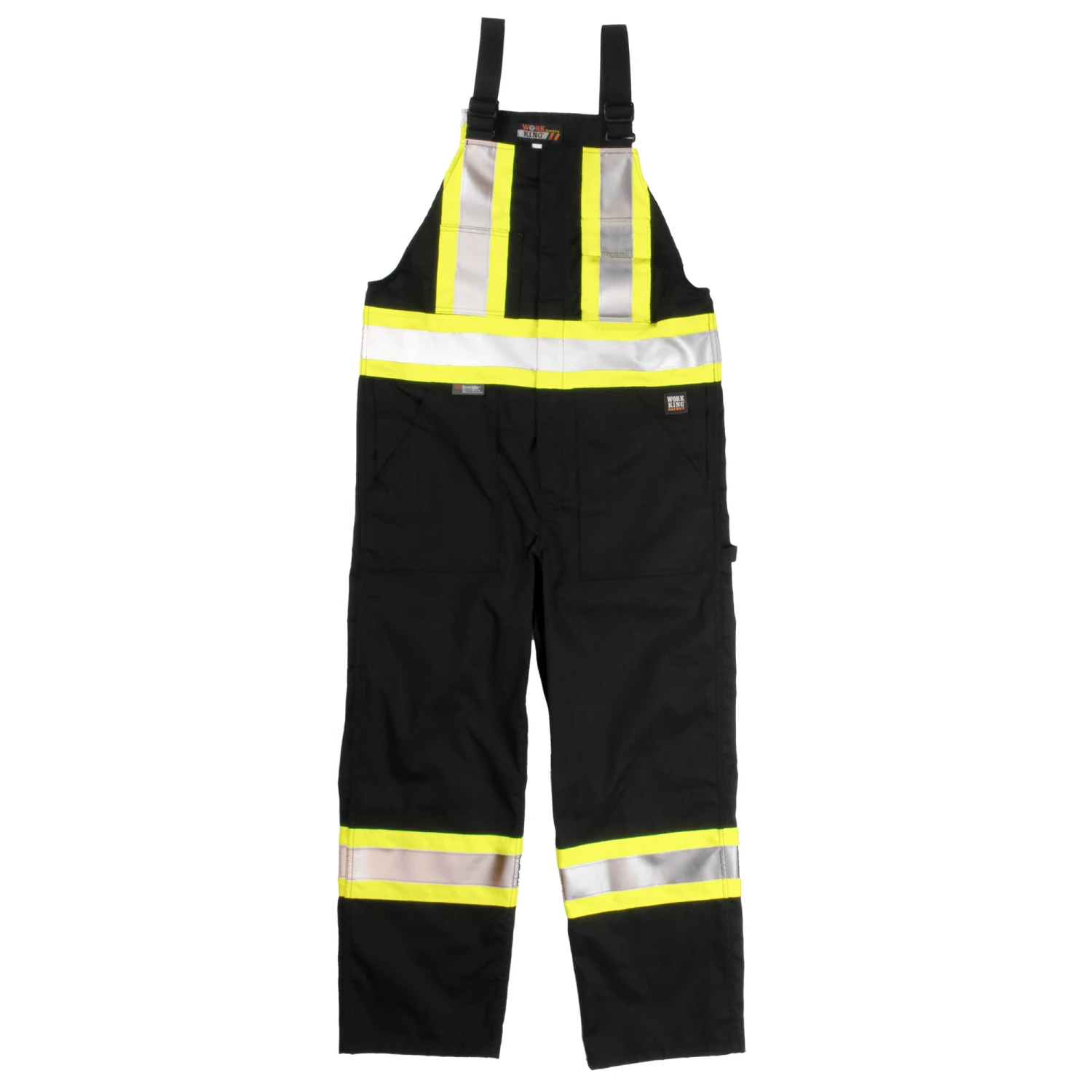 Tough Duck S769 Unlined Hi Vis Poly/Cotton Overalls | XS-5XL 7 Tough Duck S769 Unlined Hi Vis Poly/Cotton Overalls | XS-5XL