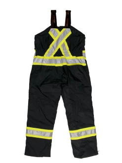 Tough Duck S798 Insulated 300D Safety Bib Overall | XS-5XL Hi-Vis Work Wear