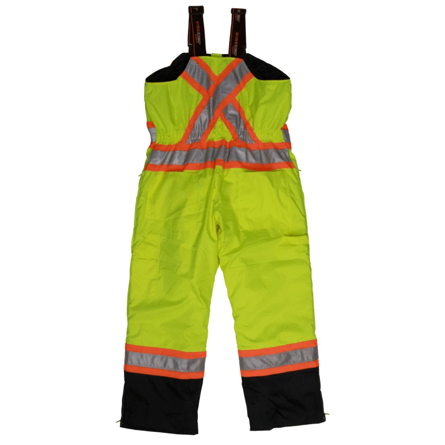 Tough Duck S798 Insulated 300D Safety Bib Overall | XS-5XL Hi-Vis Work Wear 8 Tough Duck S798 Insulated 300D Safety Bib Overall | XS-5XL Hi-Vis Work Wear