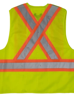 Tough Duck S9i0 High Visibility Tearaway Safety Vest | S/M To 2XL/3XL