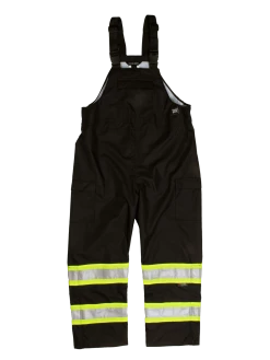 Tough Duck SB04 Waterproof Breathable Ripstop 300D Safety Rain Bib Overall | XS - 5XL Hi-Vis Work Wear