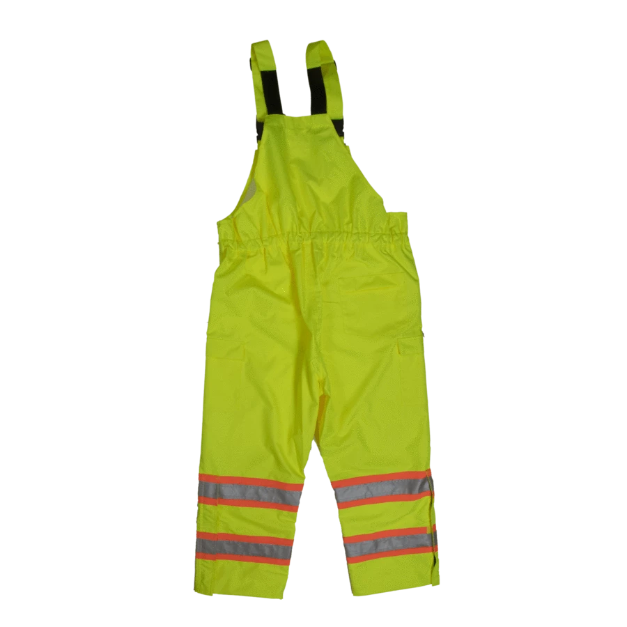 Tough Duck SB04 Waterproof Breathable Ripstop 300D Safety Rain Bib Overall | XS - 5XL Hi-Vis Work Wear 6 Tough Duck SB04 Waterproof Breathable Ripstop 300D Safety Rain Bib Overall | XS - 5XL Hi-Vis Work Wear