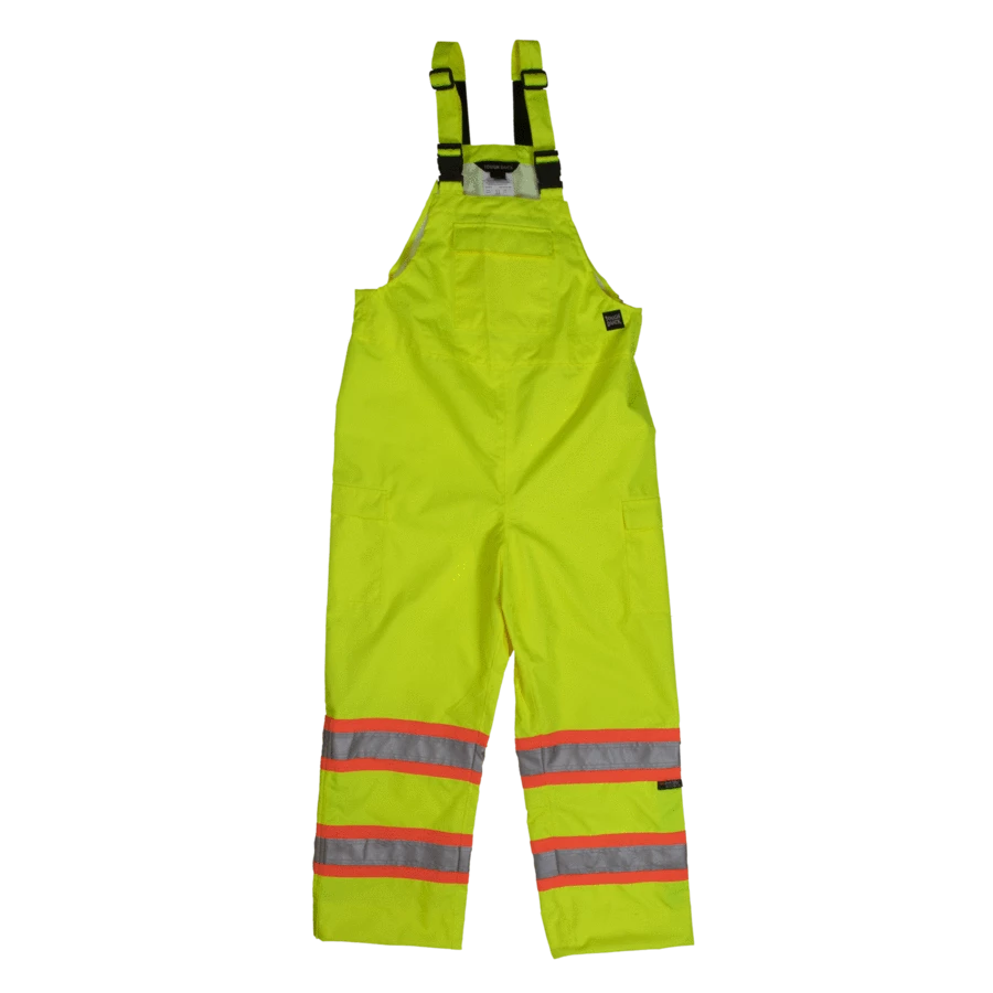 Tough Duck SB04 Waterproof Breathable Ripstop 300D Safety Rain Bib Overall | XS - 5XL Hi-Vis Work Wear 5 Tough Duck SB04 Waterproof Breathable Ripstop 300D Safety Rain Bib Overall | XS - 5XL Hi-Vis Work Wear