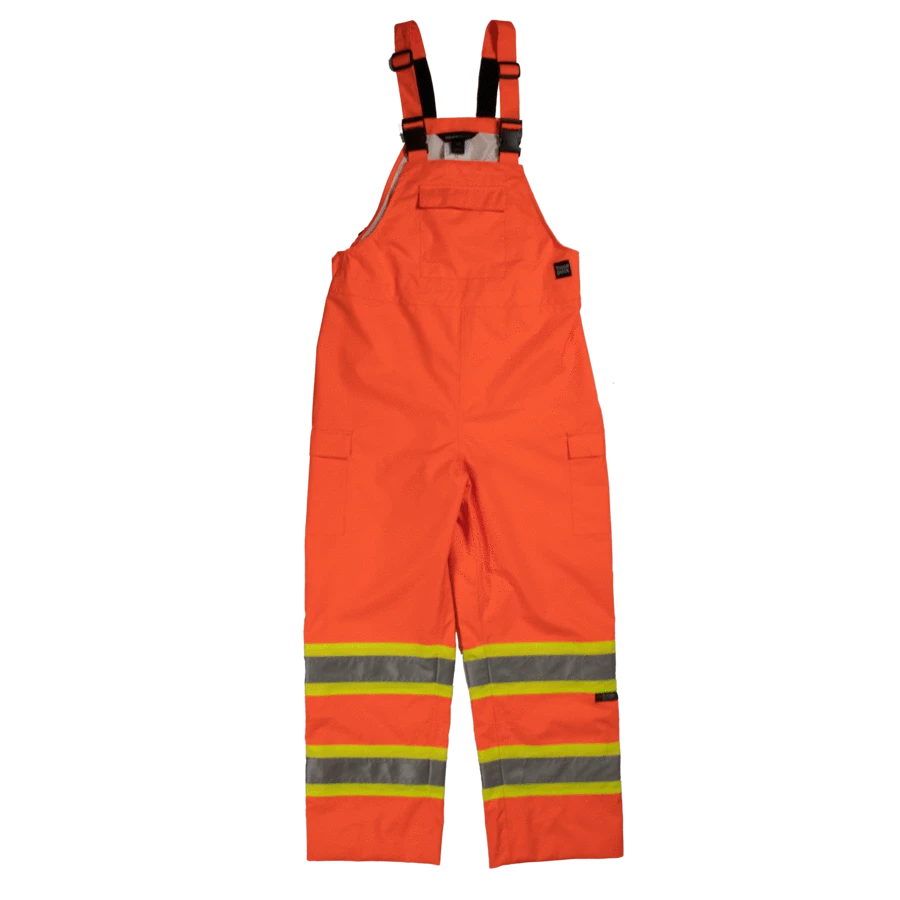 Tough Duck SB04 Waterproof Breathable Ripstop 300D Safety Rain Bib Overall | XS - 5XL Hi-Vis Work Wear 7 Tough Duck SB04 Waterproof Breathable Ripstop 300D Safety Rain Bib Overall | XS - 5XL Hi-Vis Work Wear