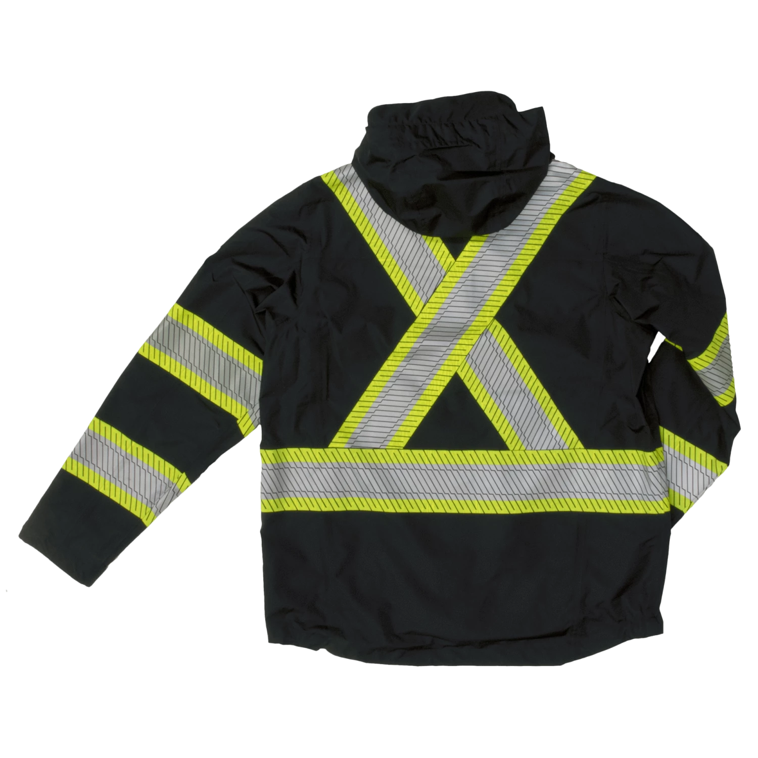 Tough Duck SJ05 Breathable Packable Safety Rain Jackets | S-5XL 4 Tough Duck SJ05 Breathable Packable Safety Rain Jackets | S-5XL