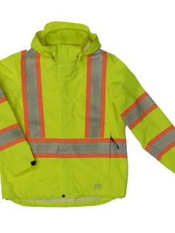 Tough Duck SJ05 Breathable Packable Safety Rain Jackets | S-5XL 12 Tough Duck SJ05 Breathable Packable Safety Rain Jackets | S-5XL