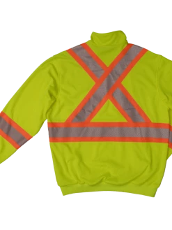 Tough Duck SJ19 Hi-Vis 1/4 Zip Pullover | XS To 5XL