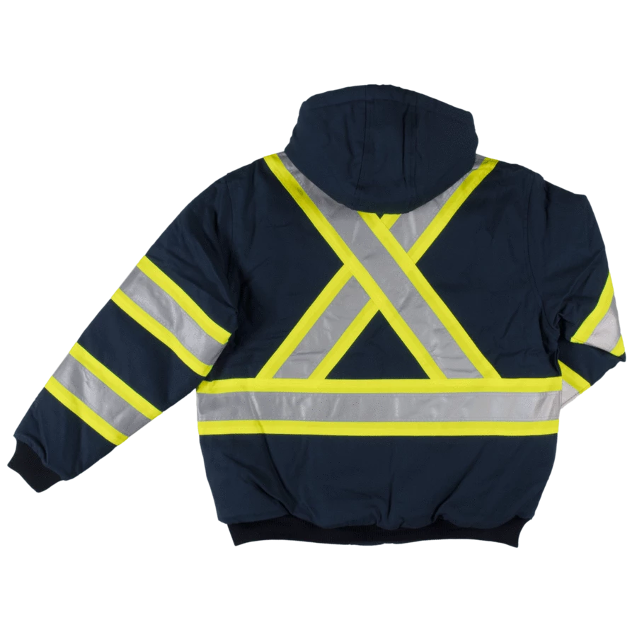 Tough Duck SJ25 Cotton Duck Winter Safety Bomber | XS-5XL 6 Tough Duck SJ25 Cotton Duck Winter Safety Bomber | XS-5XL