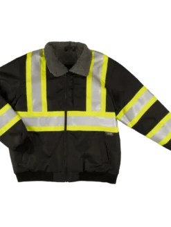Tough Duck SJ26 Waterproof/Breathable Ripstop Sherpa Lined Safety Bomber | XS-5XL Hi-Vis Work Wear 10 Tough Duck SJ26 Waterproof/Breathable Ripstop Sherpa Lined Safety Bomber | XS-5XL Hi-Vis Work Wear