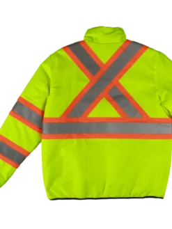 Tough Duck SJ27 Reversible Safety Jacket | XS-5XL Hi-Vis Work Wear
