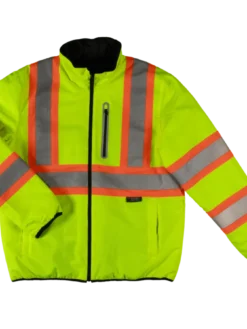 Tough Duck SJ27 Reversible Safety Jacket | XS-5XL Hi-Vis Work Wear