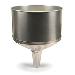 Delphos Lube And Fuel Tools Galvanized Steel Anti-Swirl Funnel | 8 Qt Capacity 3 Delphos Lube And Fuel Tools Galvanized Steel Anti-Swirl Funnel | 8 Qt Capacity