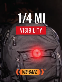 Coast Products Coast® SL1R Rechargeable Red Safety Light