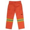 Tough Duck SP01 Heavy Duty Safety Cargo Work Pants | Orange | Hi-Vis Work Wear