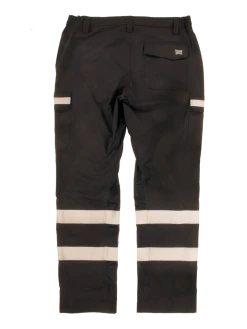 Hi-Vis Work Wear Tough Duck SP06 4-Way Stretch Cargo Safety Pant