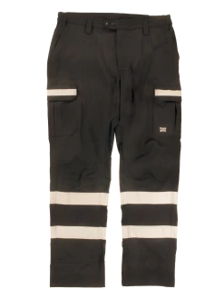 Hi-Vis Work Wear Tough Duck SP06 4-Way Stretch Cargo Safety Pant