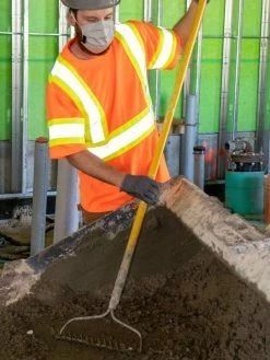 Hi-Vis Work Wear Tough Duck ST09 Polyester Micro Mesh Shirt W/ Armband | XS-5XL