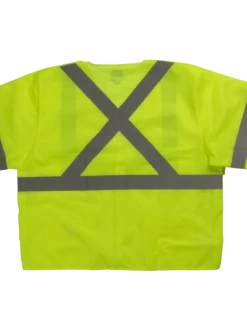 Hi-Vis Work Wear Tough Duck SV07 Safety Vest With Sleeves | XS-5XL