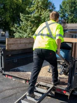 Hi-Vis Work Wear Tough Duck SV07 Safety Vest With Sleeves | XS-5XL